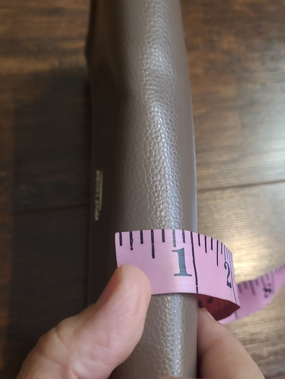 kate spade pebble leather zip-around wallet in taupe brown - Picture 10 of 10